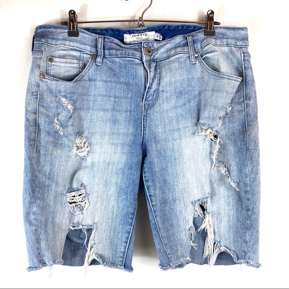 torrid Pants - Torrid Denim Distresses Shorts We Swear by the Fit